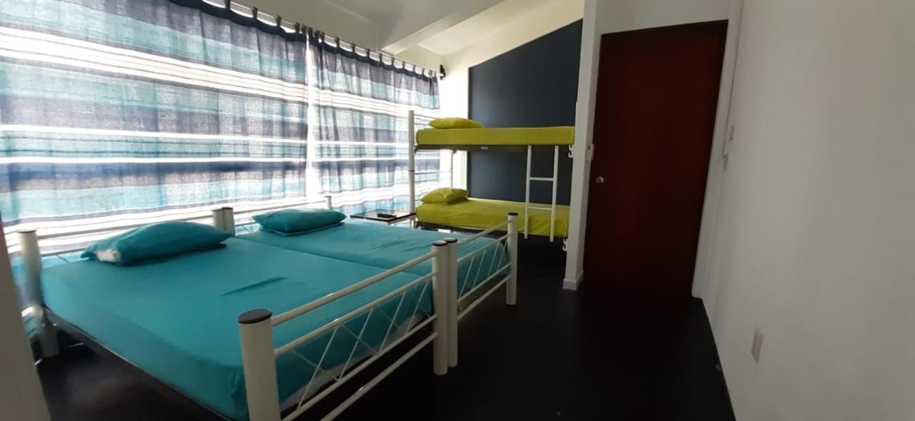 Hostal Azul Y Blanco 산타크루즈휴에튤코 외부 사진